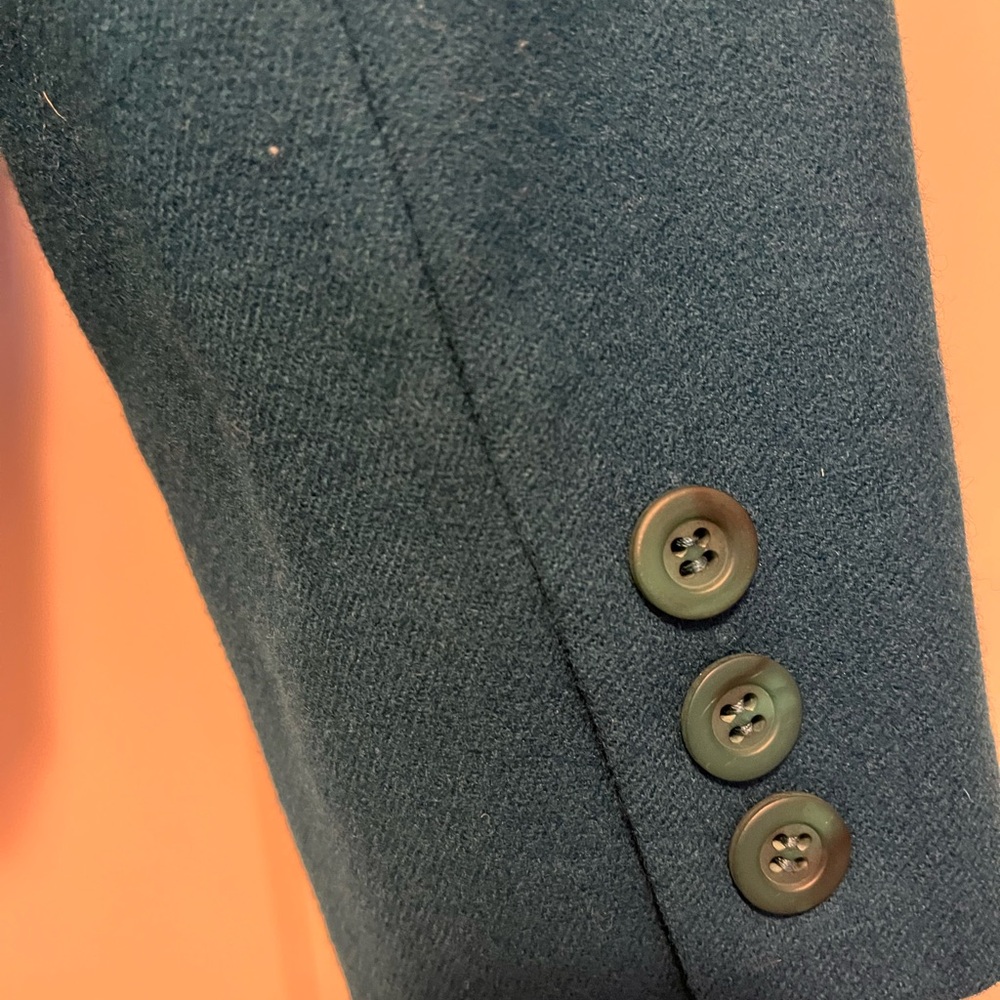 Pendleton Vintage Wool Jacket Blazer Forest Green… - image 3